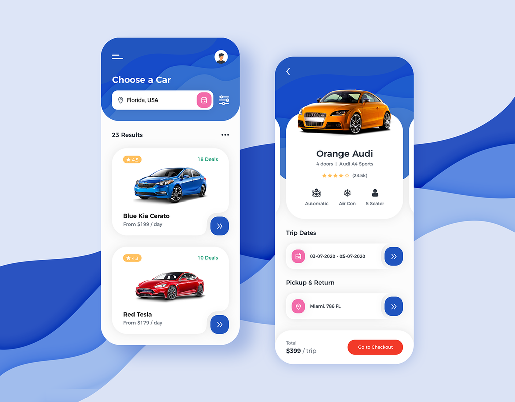 Car Rental Mobile App