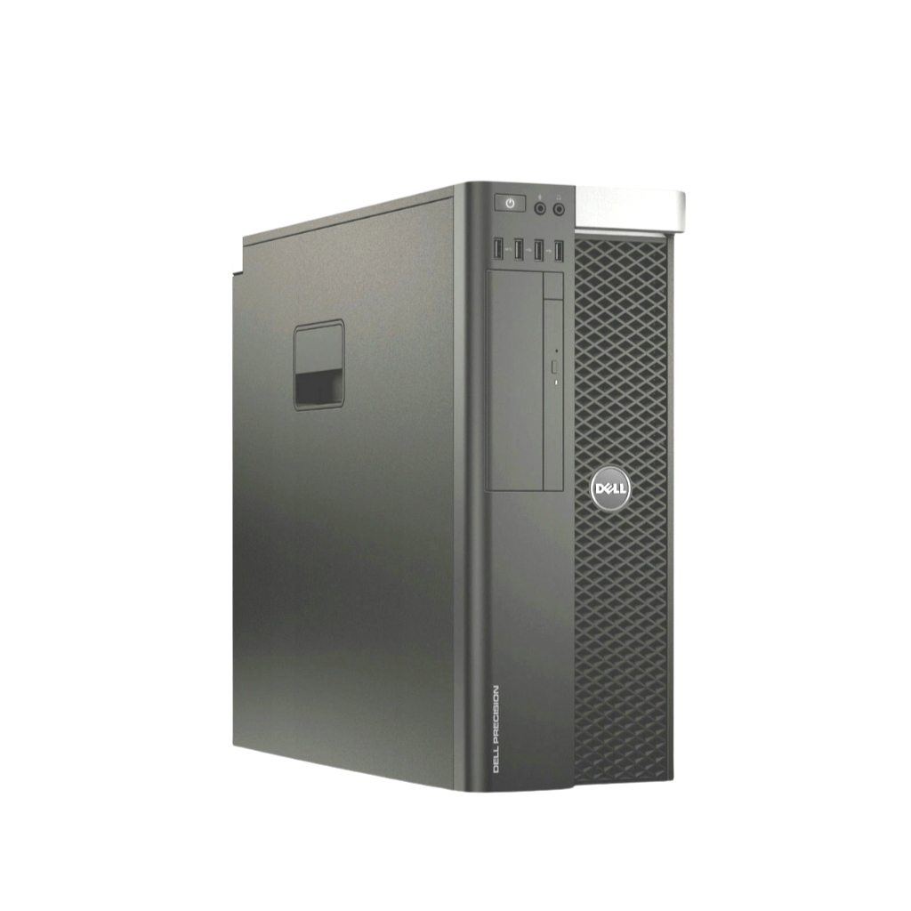 Dell Precision T5600 Dual Intel® Xeon® E5-Series | 32GB RAM | HDD 1TB 7200 RPM | Graphic Quadro 4GB Win 10 Pro (Refurbished)